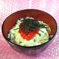 みなみんくっきんぐ's cooksnap of when they made いくらと山芋と玄米の丼.