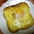 はっちぃ8's cooksnap of when they made たまごトースト.