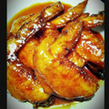pekomania's cooksnap of when they made 母直伝！簡単鶏手羽先の梅酒煮♪.
