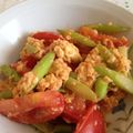 ゴロンタ＠'s cooksnap of when they made トマトとアスパラの卵炒め.