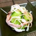 はちみつ花子's cooksnap of when they made ＊胡瓜とかにかまの酢の物＊.