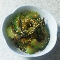 紅の酢豚's cooksnap of when they made ゴーヤの塩こんぶ和え.
