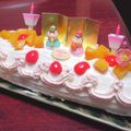 ミズホ@M's cooksnap of when they made 楽しいひな祭り♪くるくる♪おひな様のロールケーキ.
