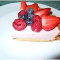 melmarilyn's cooksnap of when they made ラズベリーのベリーベリーレアチーズタルト.