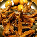 空陸海's cooksnap of when they made 母直伝！簡単鶏手羽先の梅酒煮♪.