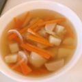 dorafan's cooksnap of when they made ころころ野菜の食べるコンソメスープ.