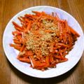 ２丁目のみきchan's cooksnap of when they made 簡単きんぴらニンジン.