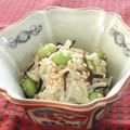 まんまるらあて's cooksnap of when they made えのきの塩昆布すし酢胡麻和え.