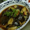 mathchil's cooksnap of when they made さっぱりナスのピリ辛揚げびたし.