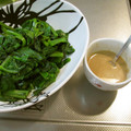 ゆりYO船長's cooksnap of when they made 麺つゆとゴマだれでほうれん草のごま和え.