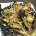 OBばたこ's cooksnap of when they made 茄子とえのきの甘辛煮(味噌風味).
