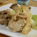Ｋazu's cooksnap of when they made キャベツと豚肉とエリンギの中華風炒め.