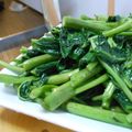 Ｋazu's cooksnap of when they made シンプルに☆空芯菜の油炒め♪.