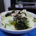 ぽっぽぺぺ's cooksnap of when they made ◆グリーン野菜の海苔和風サラダ◆.