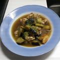 saki1230's cooksnap of when they made 鶏肉となすのしっとりとしたコンソメ煮.