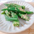 umi☆neco's cooksnap of when they made オクラの塩きんぴら.