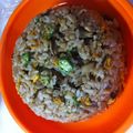 surf55's cooksnap of when they made 簡単☆舞茸と卵のチャーハン.