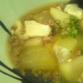 まいっち☆1231's cooksnap of when they made 心温まる♡冬瓜と鶏挽肉のスープ.