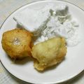 tut623's cooksnap of when they made 揚げバナナ.