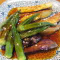 ゆこめぶ's cooksnap of when they made 【農家のレシピ】ナスとオクラの揚げだし.