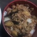 yaまま's cooksnap of when they made 麻婆茄子？彩り◎夏野菜のピリ辛丼♡.