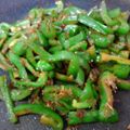 しもきゅう's cooksnap of when they made ピーマンのカレー炒め☆簡単☆お弁当向き.