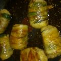 玉山のい's cooksnap of when they made 大葉で肉巻きおにぎり.