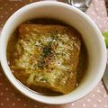 ちあき－125's cooksnap of when they made お鍋なしで☆オニオングラタンスープ.