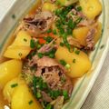 yopuri's cooksnap of when they made 醤油と塩麹があれば！じゃがいもそぼろ煮.