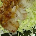 あかのだ's cooksnap of when they made 食欲アップ★豚バラ丼.