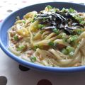 doiko's cooksnap of when they made ♪納豆スパゲティ☆柚子胡椒風味で♪.