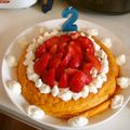 mimimk's cooksnap of when they made 糖尿病でも食べられる！さつまいもケーキ　.
