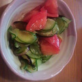 ▼△▼△▼△▼△▼△'s cooksnap of when they made トマトとナスの簡単さっぱり夏野菜サラダ♪.
