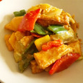 ｗｏａｉｎｉ's cooksnap of when they made 厚揚げ回鍋肉.