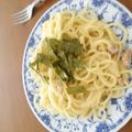 8ユキダルマ8's cooksnap of when they made イカの塩辛クリームパスタ＊.