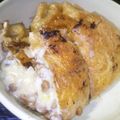 JUN1029's cooksnap of when they made 【油揚げ】チーズ納豆焼き.