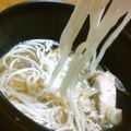 runinchef's cooksnap of when they made 簡単♪鴨南蛮風つけ麺☆.