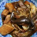 もちっこ６１３'s cooksnap of when they made ナスと鶏肉の甜面醤炒め.