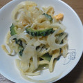 になぱぱ's cooksnap of when they made ゴーヤとゆで卵のサラダ.