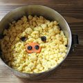 ちび山屋's cooksnap of when they made そぼろごはんで＊簡単リラックマ弁当.
