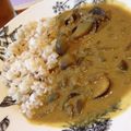 ぐらっきー's cooksnap of when they made ∮豆乳でコク♬♪茄子と生姜の豆乳カレー∮.