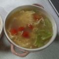 ぽゆい's cooksnap of when they made ☆夏はトマ玉レタスであったかスープ.