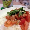 すみもち's cooksnap of when they made トマト美人★大葉香るイタリアンソーメン.