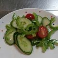 ハッセー's cooksnap of when they made ゴーヤと夏野菜の塩だれサラダ.