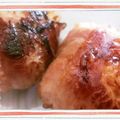 ボルッチ's cooksnap of when they made 肉巻きおにぎり.