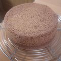 インティー100's cooksnap of when they made しとふわ☆ココアスポンジケーキ.