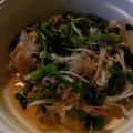 翔仁LOVE's cooksnap of when they made ほうれん草ともやしの和え物.