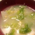 魔法おババ's cooksnap of when they made シンプルに♪レタスと卵のスープ.