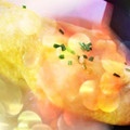 みどりの首輪's cooksnap of when they made 肉じゃがの残りで♪ 和風あんかけオムレツ.