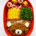 yuyorin's cooksnap of when they made リラックマ弁当.